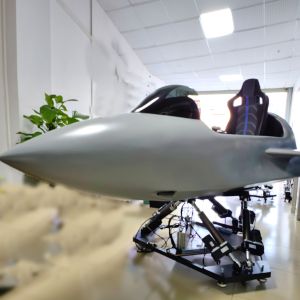 6自由度战斗机飞行模拟舱